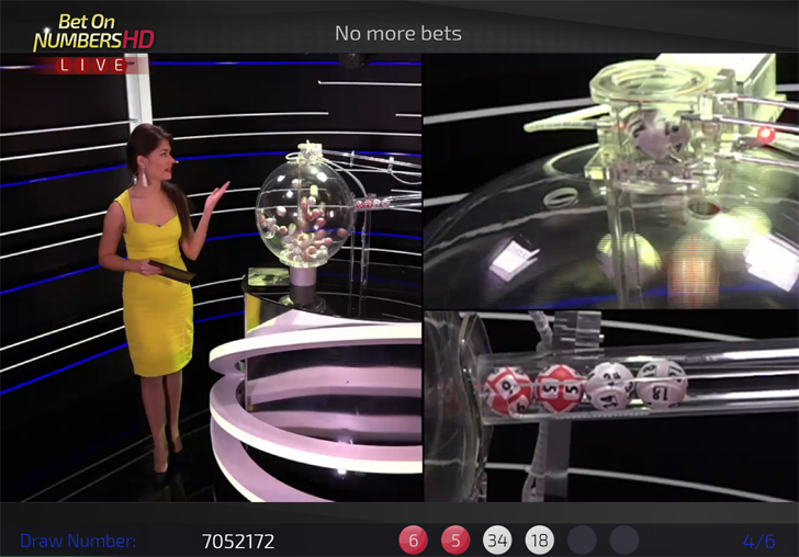 Bet on Numbers de EZUGI España