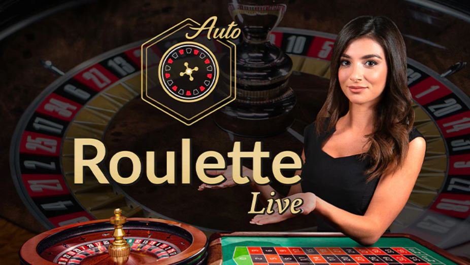 live auto roulette logo