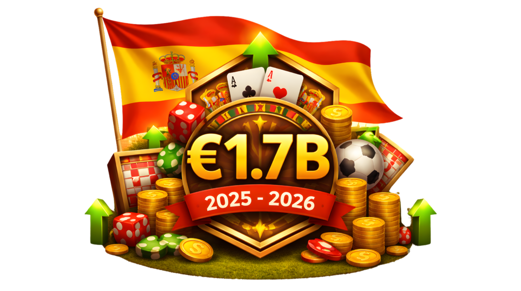 iGaming España alcanzan €1.7B